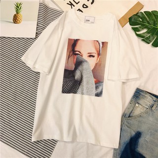 พร้อมส่ง COTTON TEE GRAPHIC SCREEN เสื้อยืดสกรีนลายสวยๆ