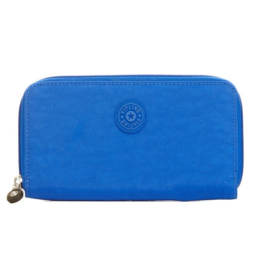 Kipling Clarissa Zip Wallet กระเป๋าสตางค์ยาว ซิปรอบ - สี FrenchBlue