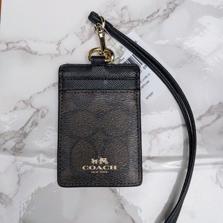 [มือหนึ่ง] สายคล้องคอ บัตรพนักงาน Coach