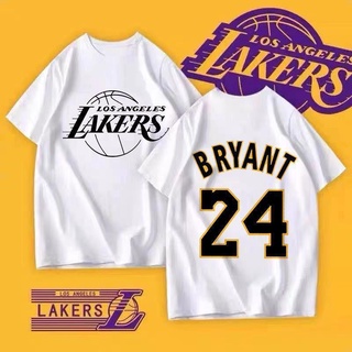 เสื้อยืดแขนสั้น พิมพ์ลาย NBA Joint Style James Kobe No. สําหรับผู้ชาย 2021 เสื้อกีฬาบาสเก็ตบอล แขนสั้น ลายทีม Jersey 24