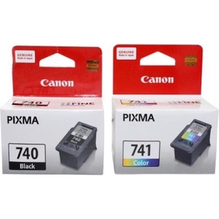 หมึกพิมพ์ INKJET Canon 740 BK / 741 Co