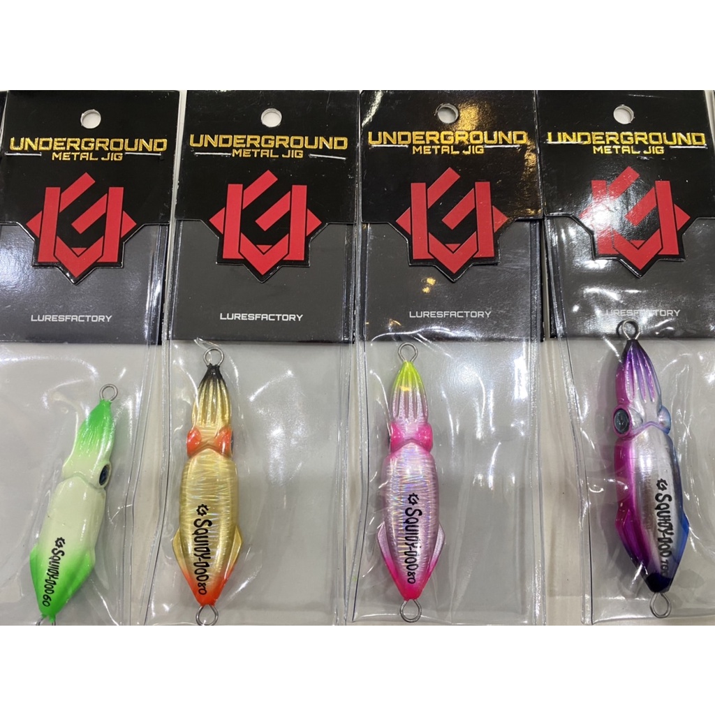 เหยื่อจิ๊ก UNDERGROUND Squidy Doo