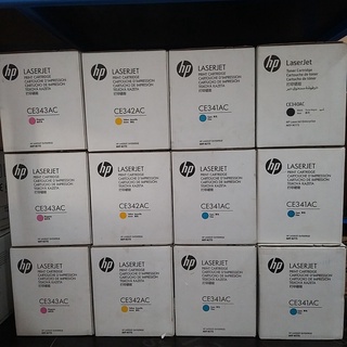 HP 651A CE342A Yellow ตลับหมึกโทนเนอร์ สีเหลือง ของแท้