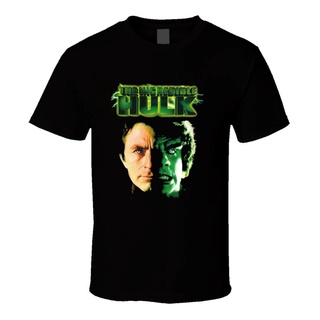 เสื้อยืดผ้าฝ้ายพิมพ์ลายแฟชั่น เสื้อยืดผ้าฝ้าย 100% พิมพ์ลาย The Incredible Hulk Series 70 Fan ใส่สบาย