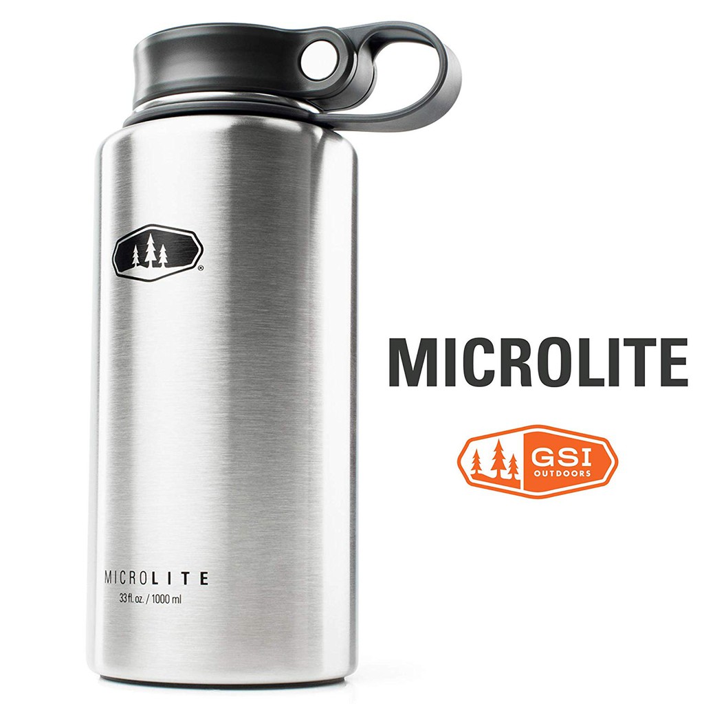 ขวดนำ้ GSI Microlite 1000 Twist #Brushed