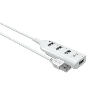 พอร์ตฮับ Usb Hub 2.0 Splitter Usb ความเร็วสูง 4 พอร์ต สําหรับเครื่องคอมพิวเตอร์