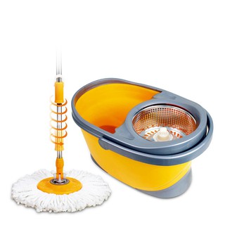 บีแมน ชุดถังปั่นม็อบถูพื้น รุ่น Value Be-Man Spinning Mop Set Value