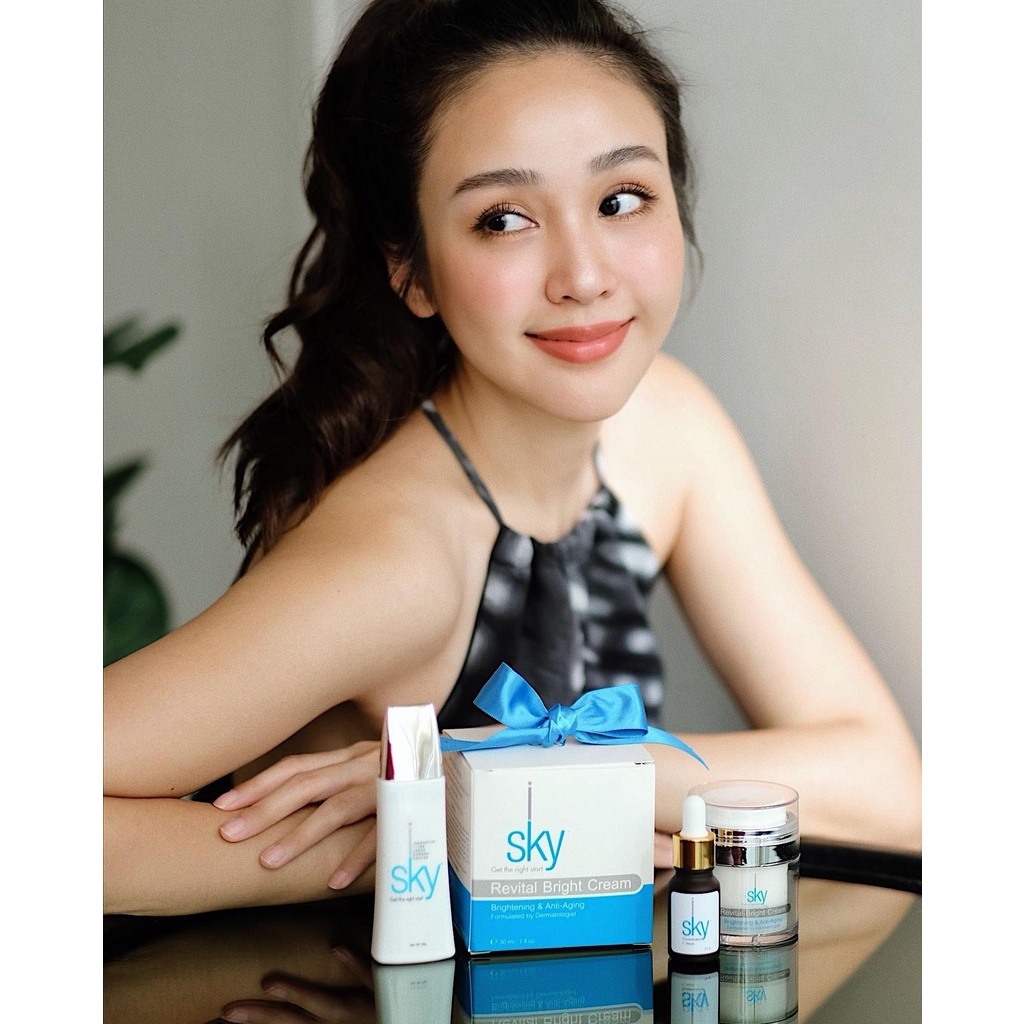 iSKY Revital Bright Cream | Brightening & Anti-Aging 30 g ครีมบำรุงผิว เพิ่มผิวขาวกระจ่างใส ลดรอยและลดเลือนริ้วรอย โดยแพ - รูปที่ 3