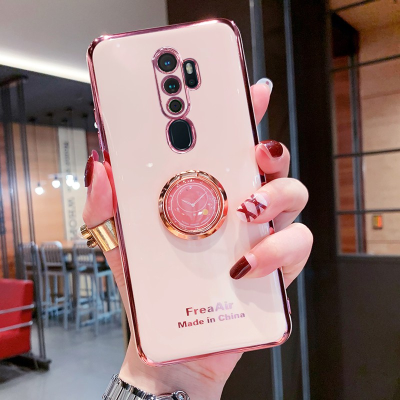 เคสโทรศัพทสําหรับ OPPO A9 A5 A31 A53 2020 Reno 11F 11 10 8T 8 7Z 8Z 7 6Z 5 4 A54 F11 Pro แหวนกันกระแทกกันชนปกหลัง