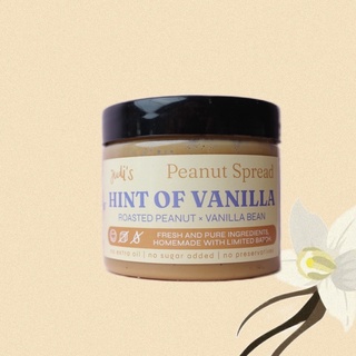 Peanut Spread : Hint Of Vanilla