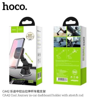 แท้❗️HOCO CA42 Magnetic Car Holder ที่วางโทรศัพท์มือถือในรถยนต์แบบแม่เหล็ก ตั้งบนคอนโซลหรือกระจก