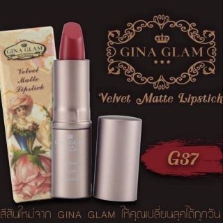 Gina Glam Velvet Matte Lipstick G37