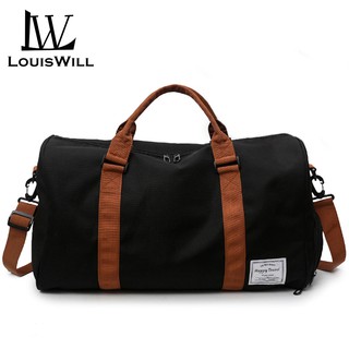 LouisWill Fashion Travel Bags Luggages Handbags Sport Bags Waterproof  Oxford Cloth for Men Women