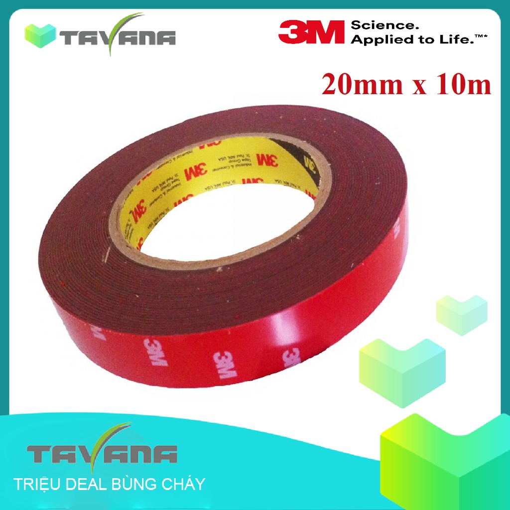3M เทปกาวซุปเปอร์ 4229P-20 20mm x10m
