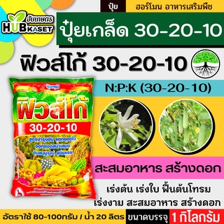 30-20-10 1กิโลกรัม (ปุ๋ยเกล็ดฟิวส์โก้) เร่งงาม ยืดยอด แตกแขนง