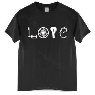 [COD]เสื้อยืด ผ้าฝ้าย พิมพ์ลาย Love Bikes แฟชั่นฤดูร้อน สําหรับผู้ชายS-5XL