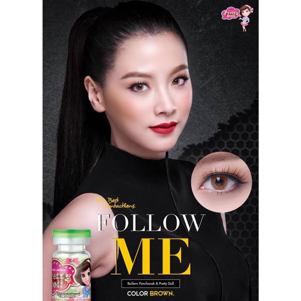 คอนแทคเลนส์ Follow me : Pretty Doll