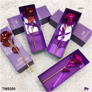 ดอกกุหลาบทองคำ 24K