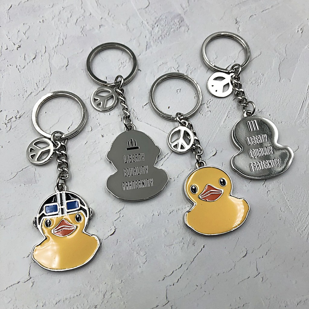 Duck พวงกุญแจเป็ดเหลือง คณะราษฎร