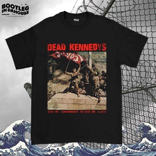 เสื้ เสื้อยืด พิมพ์ลาย DEAD KENNEDYS PUNK BAND DEAD KENNEDYS | เสื้อยืดวงดนตรีS-5XL