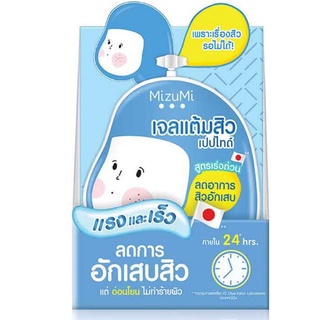 (ยกกล่อง/6ซอง) MizuMi Peptide Acne Gel 4g มิซูมิ เปปไทด์ แอคเน่ เจลแต้มสิว