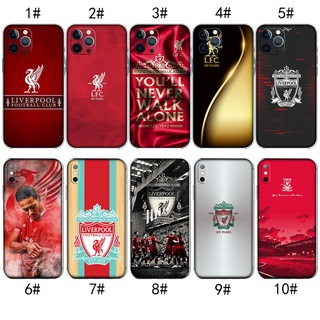 เคสโทรศัพท์มือถือ แบบใส ลายโลโก้ Liverpool สําหรับ iPhone X XS 12 Pro Max NR41