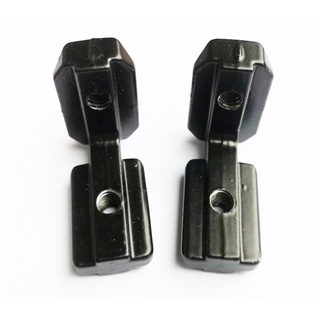 (1-258) Inner Bracket M6 สำหรับอลูมิเนียมโปรไฟล์ Series 30 (Black) แถมฟรีตัวหนอน / ชิ้น