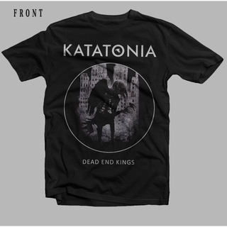 ขายดี!Lint9 [พร้อมส่ง] เสื้อยืดแขนสั้นลําลอง ผ้าฝ้าย 100% พิมพ์ลาย Katatonia Dead End Kings Rock Opeth พลัสไซซ์ ของขวัญว