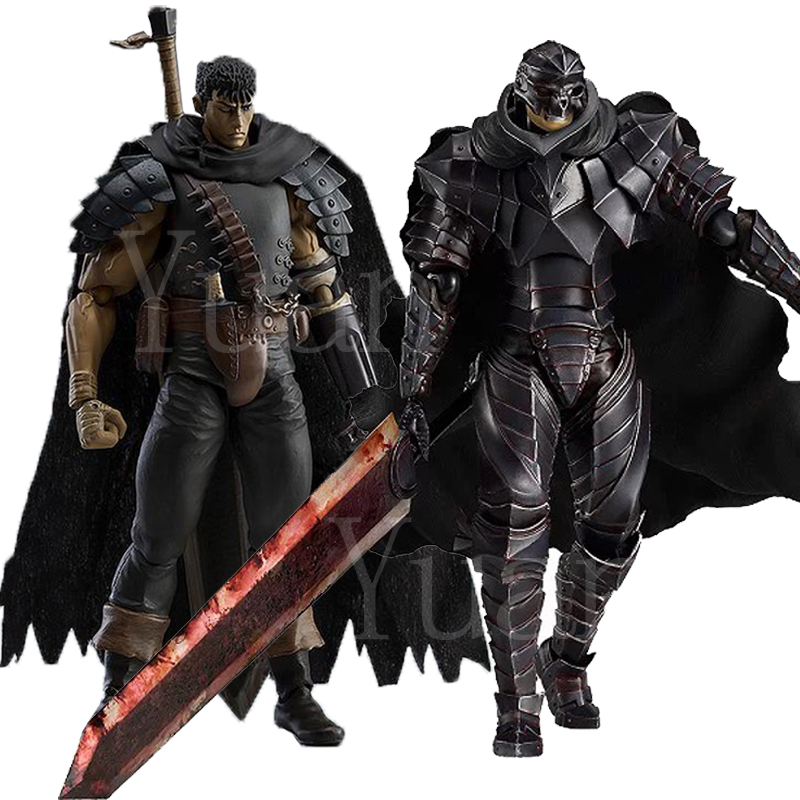 Anime BERSERK Figma 410 359 Guts Moveable Joints PVC Collection