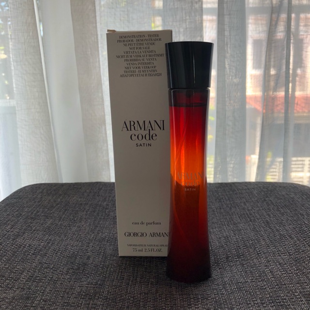 armani code satin tester