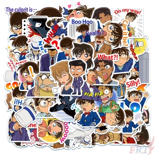 ❉ Detective Conan / Case Closed - Series 01 Anime สติ๊กเกอร์ ❉ 50Pcs/Set DIY Fashion Mixed Waterproof Doodle Decals สติ๊กเกอร์