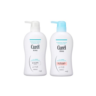 Curel INTENSIVE MOISTURE คิวเรล อินเทนซีฟ มอยส์เจอร์ แคร์ เซ็ทบำรุงเส้นผม 420 ml.