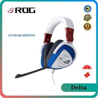 Asus Rog Rog Delta Gundam Edition หูฟังเกมมิ่งมีสาย Rgb