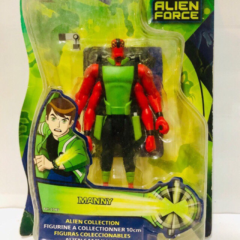 Ben 10 Manny Exclusive Figure Alien Force Bandai Rare #เบ็นเท็น