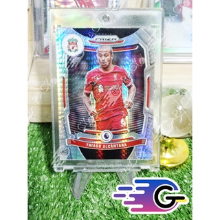 การ์ดนักฟุตบอล 2020-21 Panini Prizm Premier League Hyper Thiago Alcantara #85 (แถม Topload+teambag) (มุมไม่สวยนิดนึง)