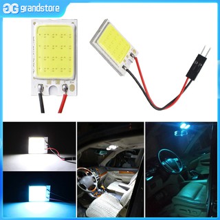 ชิปไฟ 16SMD COB LED 12 โวลต์ พร้อมฐาน T10 สำหรับติดภายในรถยนต์