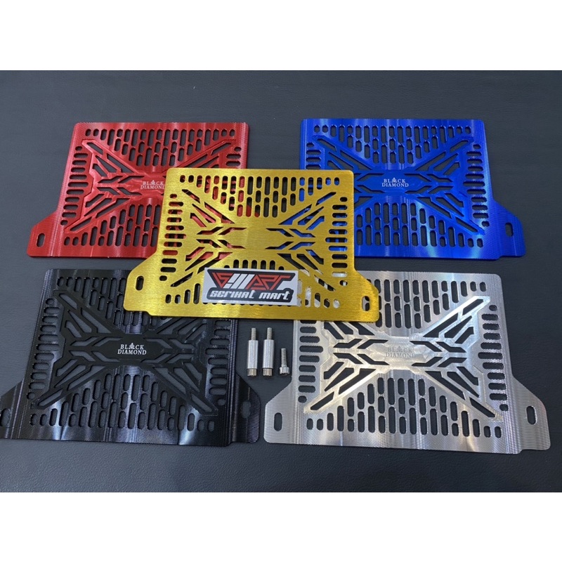 CNC BLACKDIAMOND RADIATOR COVER NMAX FAN MODEL