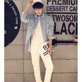 JEANS JACKET  เสื้อแจ็คเก็ตยีนส์ รุ่น JU23