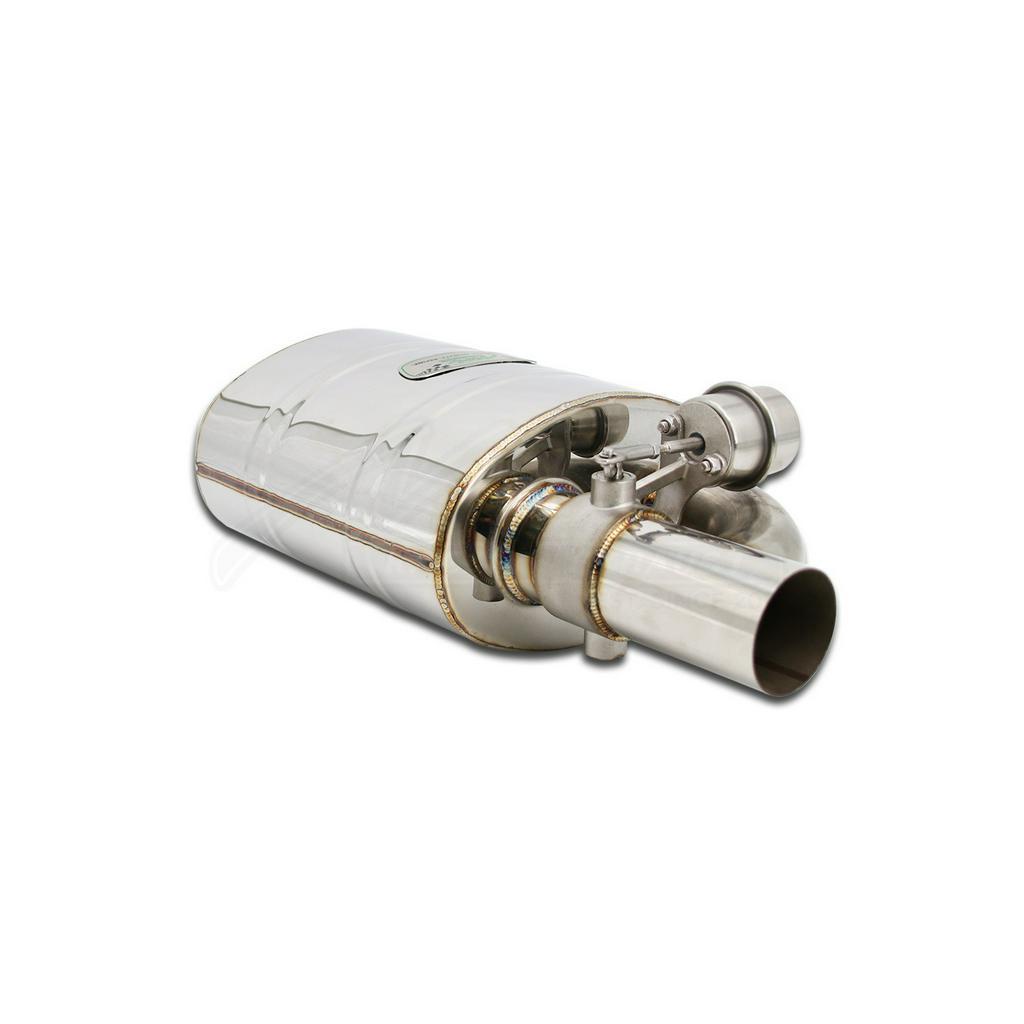 VT19X10 - Max Racing Normal Valve Muffler - Side-Center - 9X5"