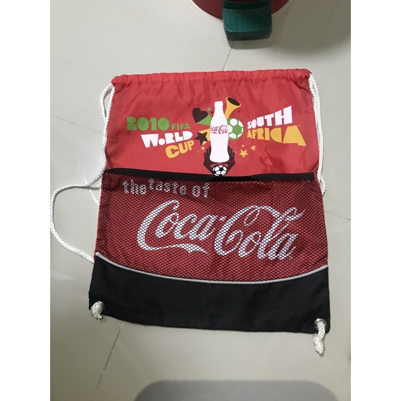กระเป๋าหูรูด coke fifa 2010/ Coke 2010 FiFA World Cup
