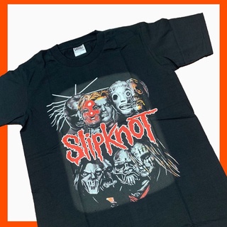 เสื้อยืดผ้าฝ้ายพรีเมี่ยมเสื้อวงดนตรีสายร็อค Slipknot⚡️ สายสินเทจ สายแฟชั่นห้ามพลาด ราคาถูก พร้อมส่ง