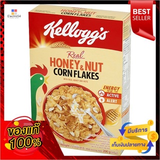 เคลล็อกส์ฮันนี่ครั้นคอร์นเฟลกส์ 200ก.KELLOGGS HONEY CORNFLAKE 200G.