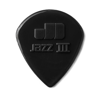 ปิ๊กกีตาร์ PICK Jim Dunlop SERIES  JAZZ III - STIFFO สีดำ แท้ 100%