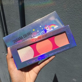 SIVANNA UNICORN DREAM HIGHLIGHTER AND BLUSH HF2007