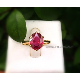 แหวนทับทิมแท้ (Natural Ruby)