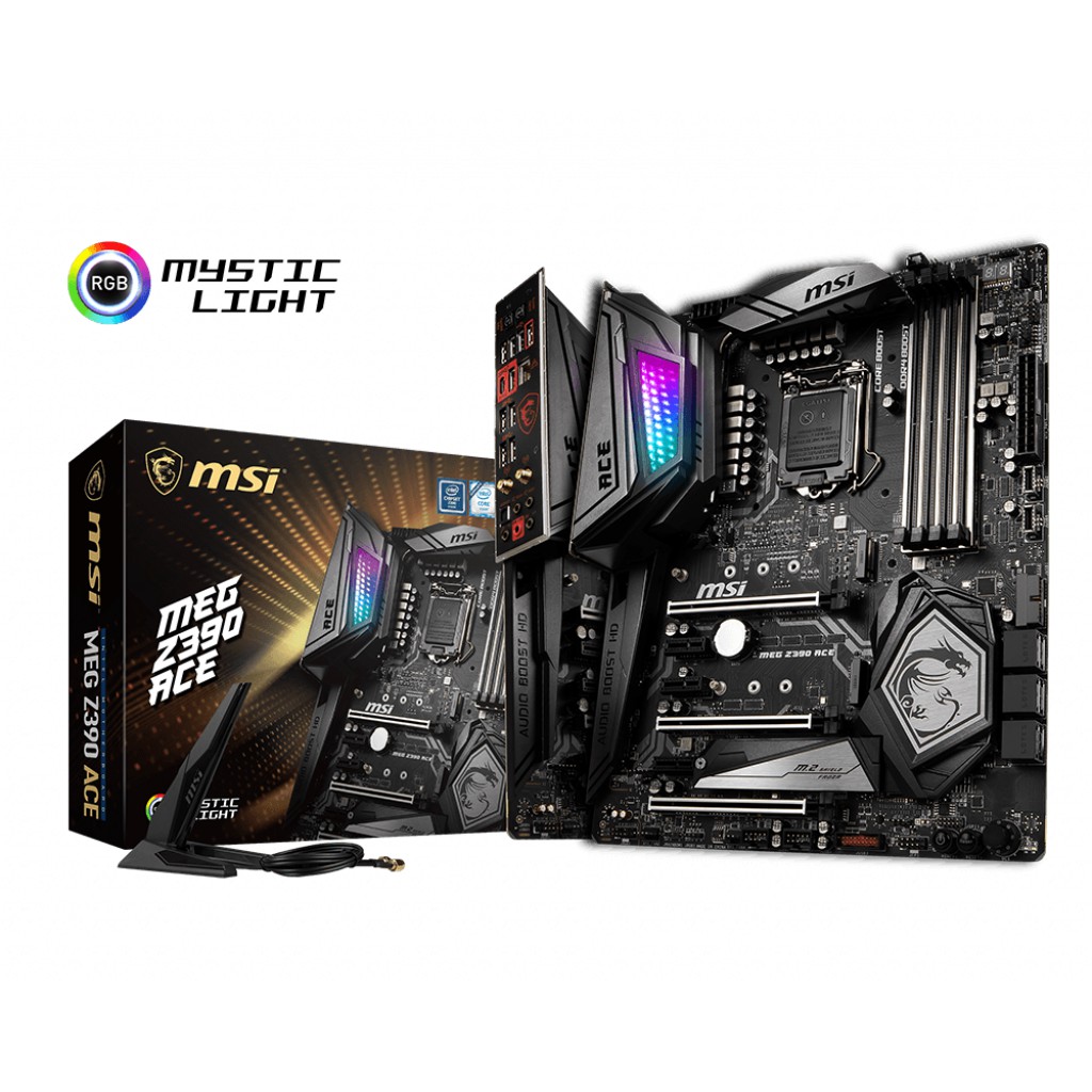 Mainboard (เมนบอร์ด)MSI MEG Z390 ACE LGA  1151 (Supports 9th/8th Gen intel )