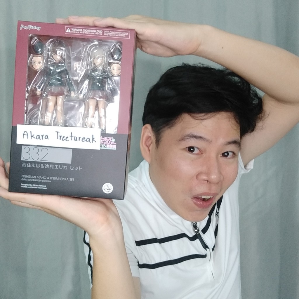 Figma 332 Maho Nishizumi & Erika Itsumi Set มือหนึ่ง ของแท้ 100% [ของพร้อมส่ง]