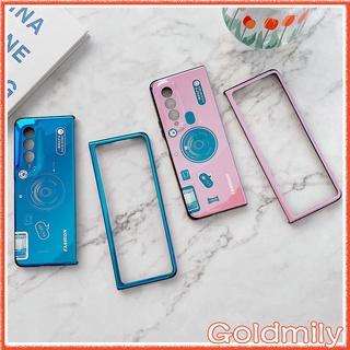 🔥 เคสกล้อง Samsung Fold3 5G Flip3 Case เคสซัมซุงโทรศัพท์แข็ง Galaxy Z Fold 3 Flip 3 เคสซัมซุง ZFold3 ZFlip3