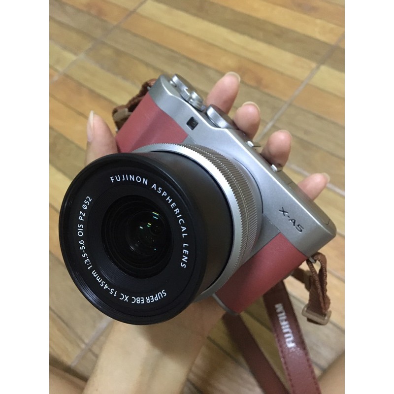กล้องฟูจิมือสอง fuji xa5 สีชมพู จอสัมผัสกว้าง อุปกรณ์ครบพร้อมกล่อง+ประกัน2ปี (ซื้อ26/10/63)