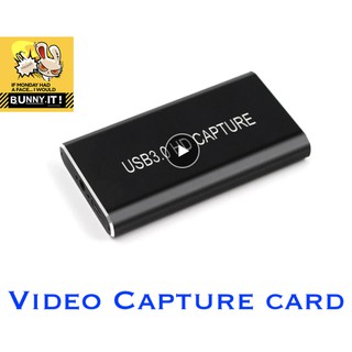 USB 3.0 Video Capture HDMI USB 3.0 ประเภท-C 1080P HD 60fps เกมสำหรับทีวี PC PS4 Live Stream สำหรับ Windows Linux OS X